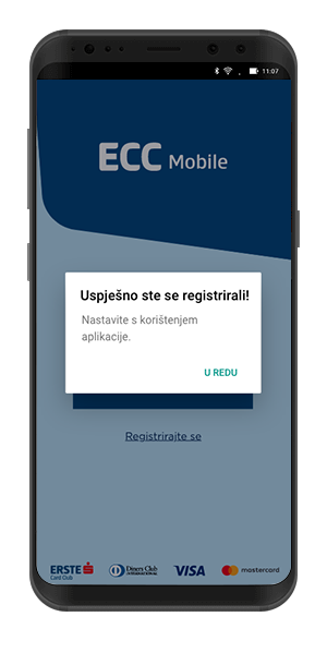 Uspješna registracija