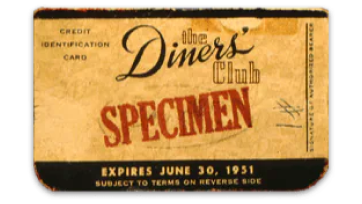 prva kartica u svijetu - Diners Club