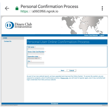 lažna internet stranica